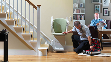 Homelift user and engineer 