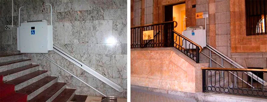 plataforma salvaescaleras vit plataformas salvaescaleras para locales comerciales