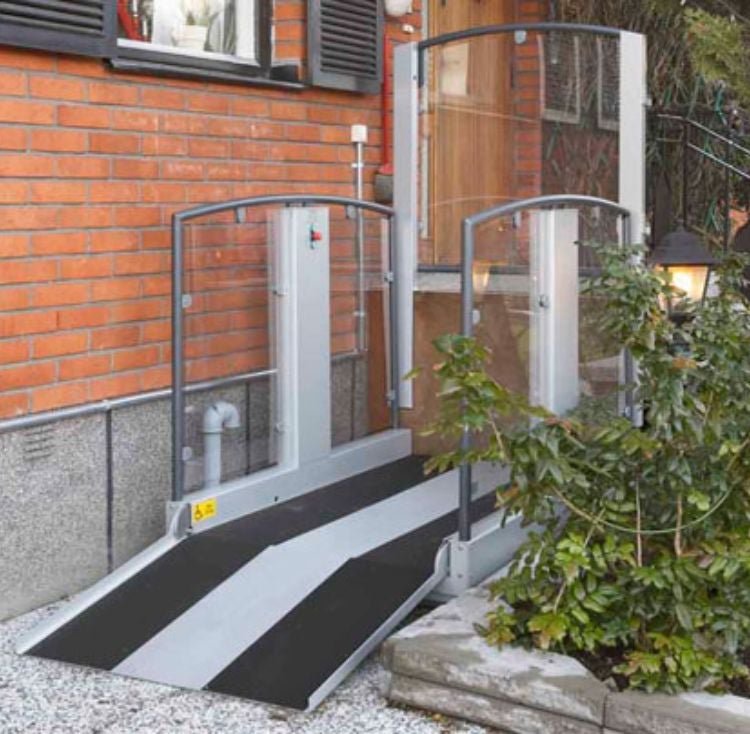 plataformas instaladas interiores exteriores Plataforma LP