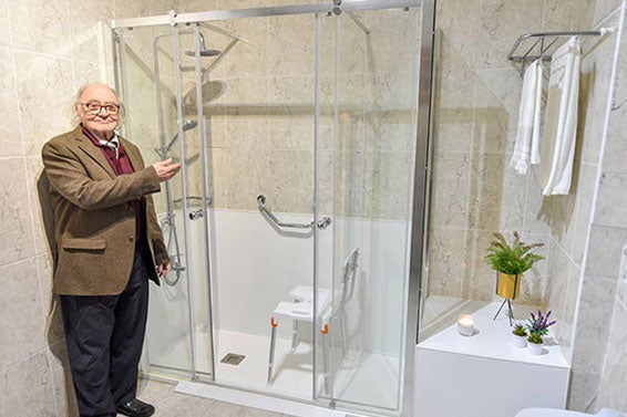 Banheiras com porta Stannah Banheiras com porta Stannah