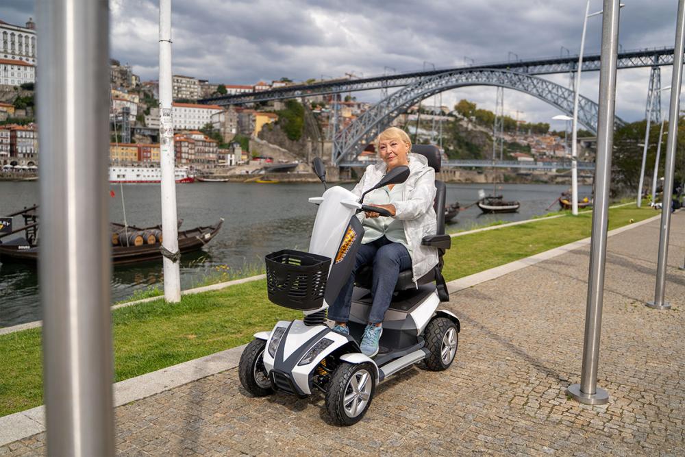 artigo scooter mobilide stannah sport Scooter de mobilidade Stannah Sport