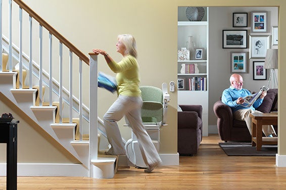 Les rails fins prennent moins de place