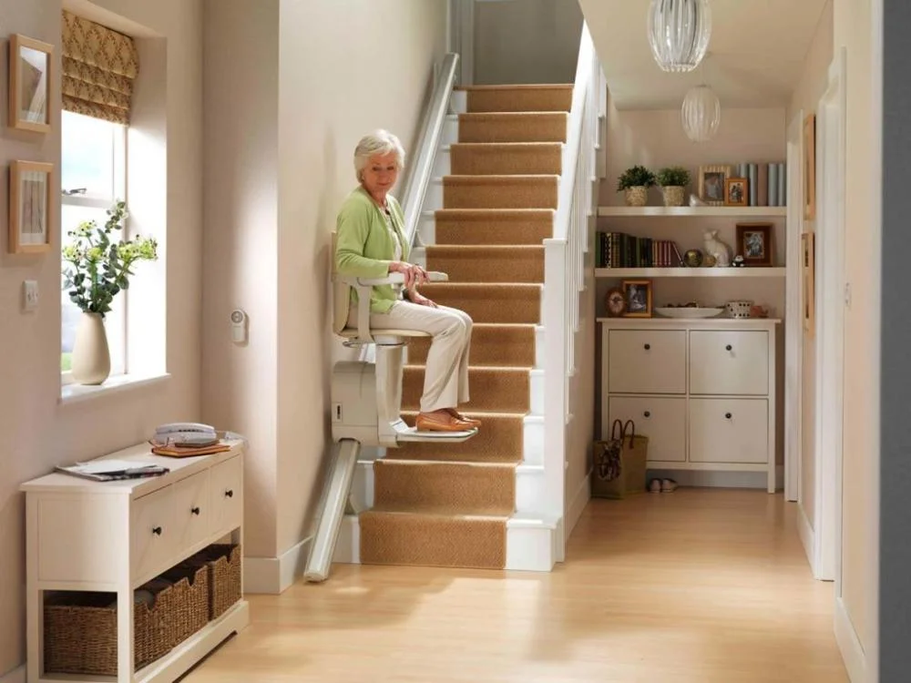 Straight Stairlift Rail Stairlift rails for straight stairs