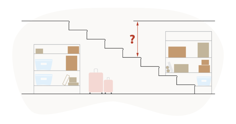 stairs head room stairlift requirement - staircase head clearance