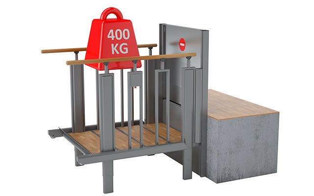 elevateur verticale pour fauteuil roulant