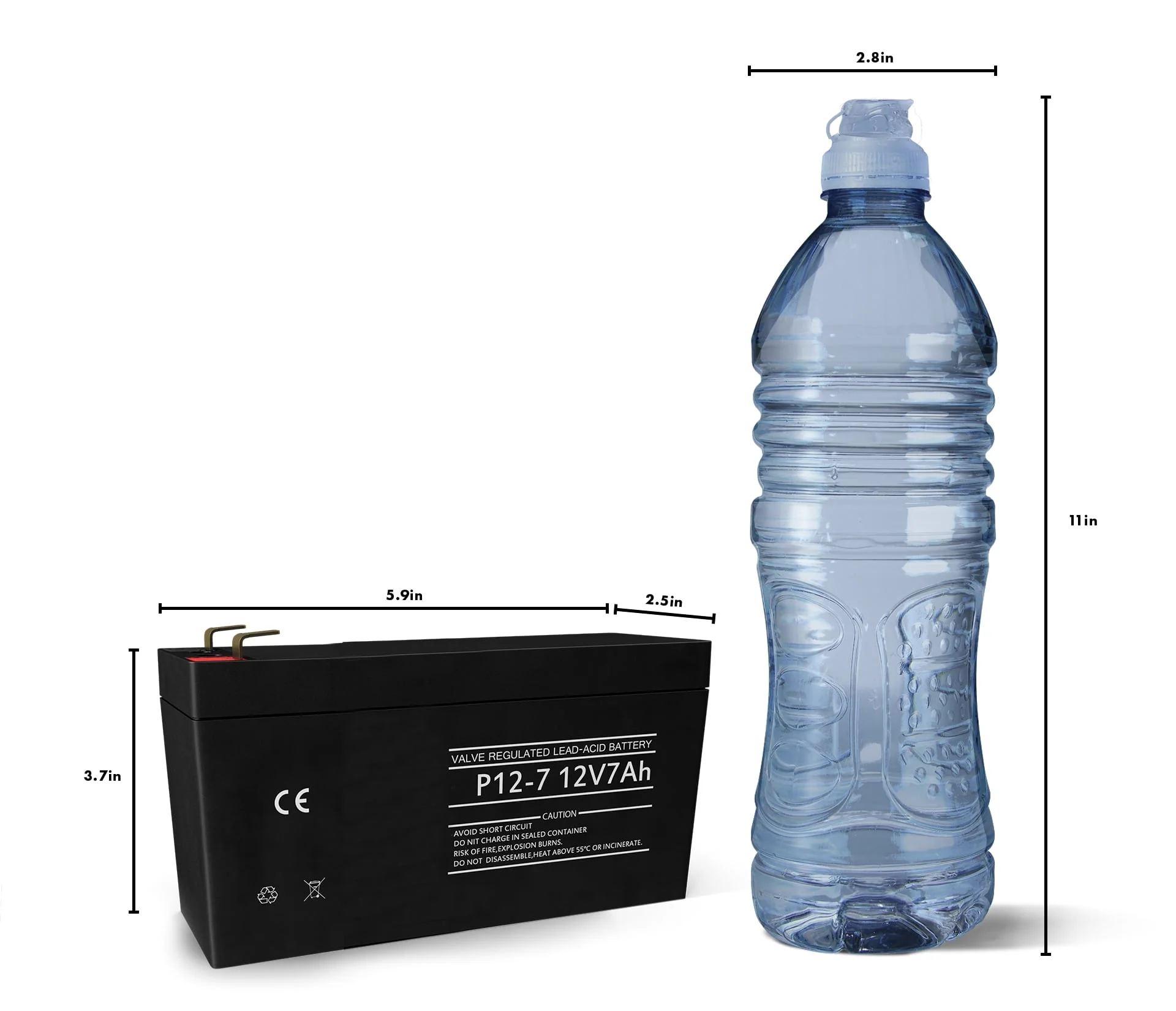 Stairlift Battery Type and it's dimensions