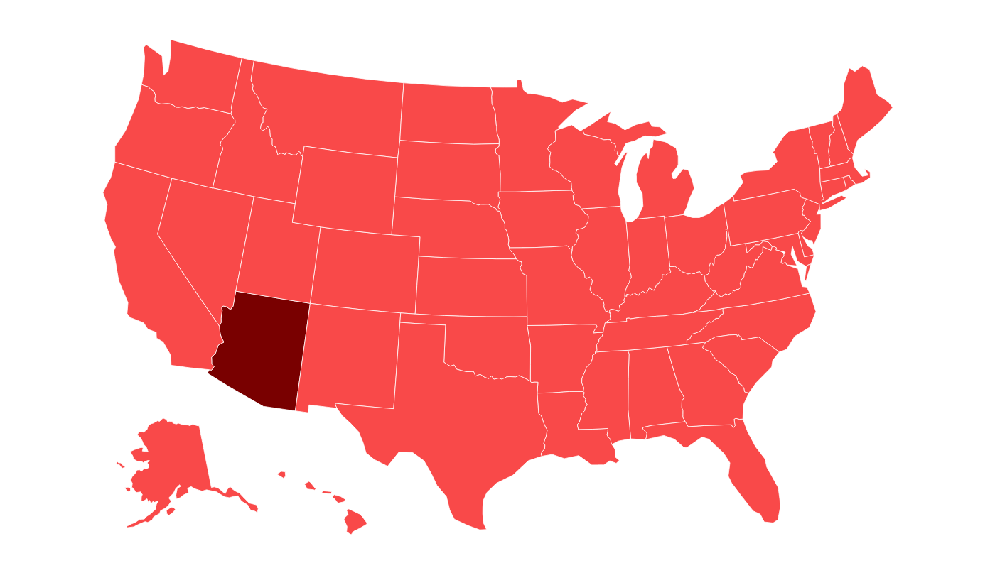 arizona map