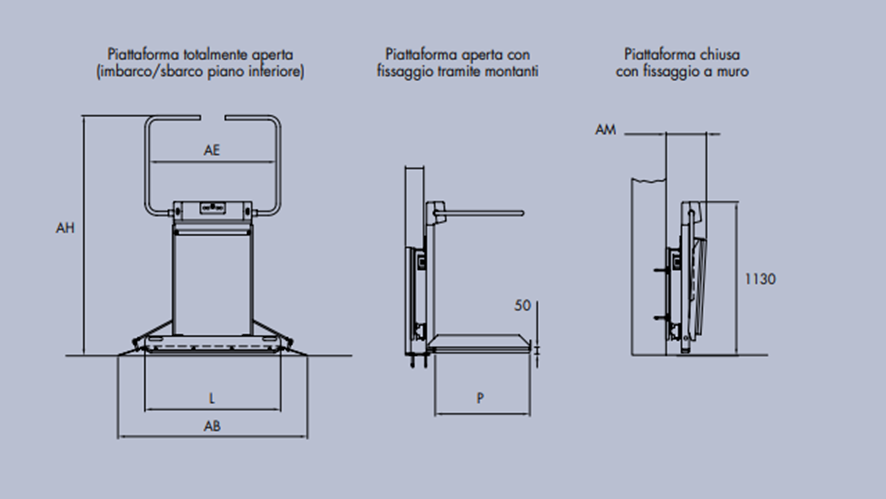 dimensioni stairiser ce servoscala per scale curve