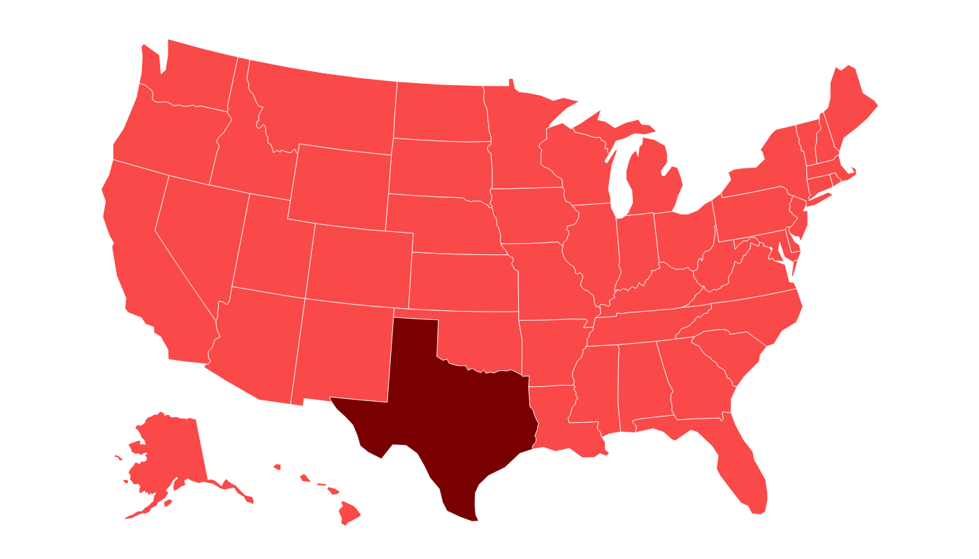texas map