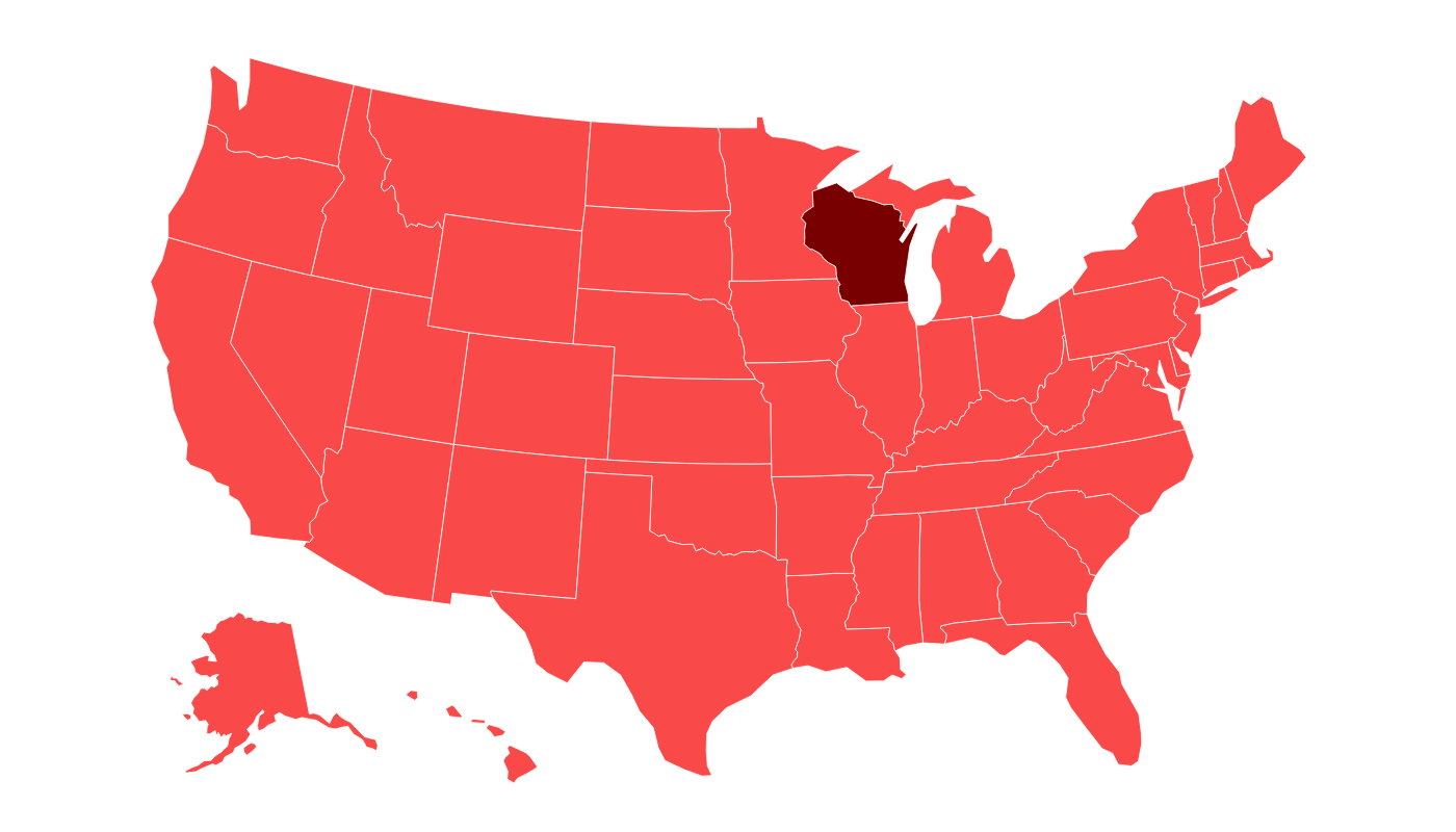 wisconsin map